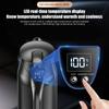 Elektrischer Wasserkocher mit hoher Kapazität für das Auto, 800 ml, mit digitaler Temperaturregelung, doppelwandiger Isolierung, 12V 24V Universal