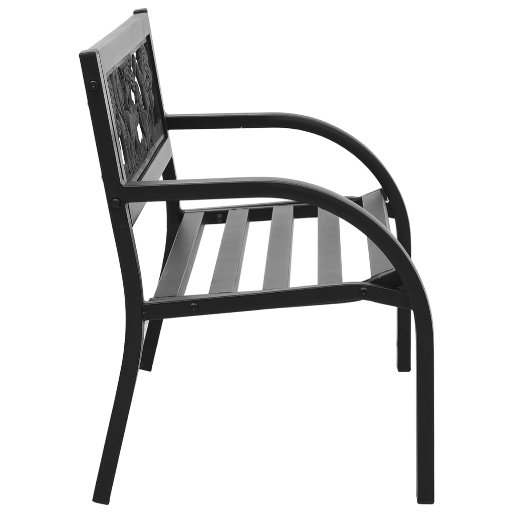 Vidaxl Ławka Ogrodowa Dla Dzieci, 86 Cm, Stalowa