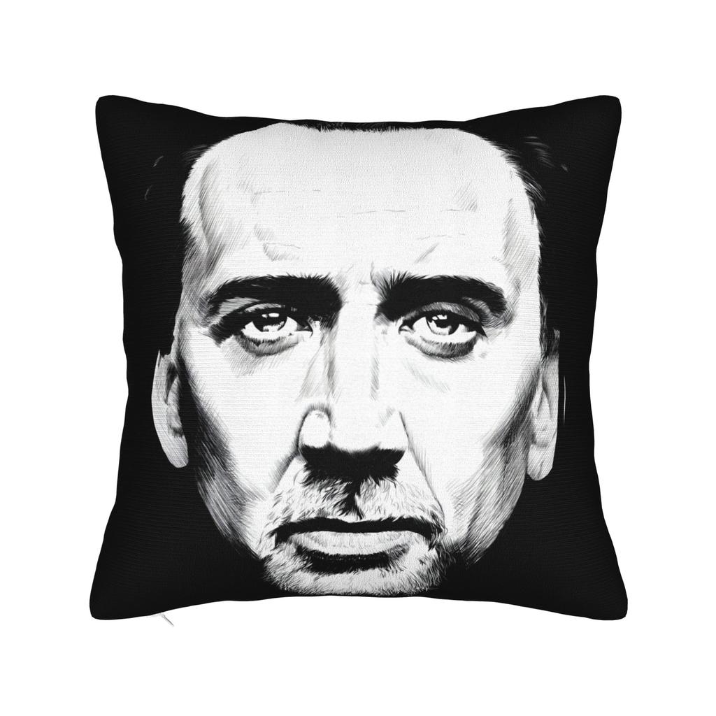 Nicolas Cage I Love My Boyfriend Birthday Prank Meme Gift Weird Pillow Case Pillow Cover Print Pillowcases For Living Room Chair