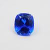 Natural Blue Tanzanite Loose Gemstone 15.30 Ct Cushion Cut for Jewelry Making and Gem Collections