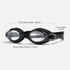 Silicone Goggle Women Hd Men'S Waterproof And Anti-Fog Diving Equipment Small Frame Adult Swimming Glasses For Children