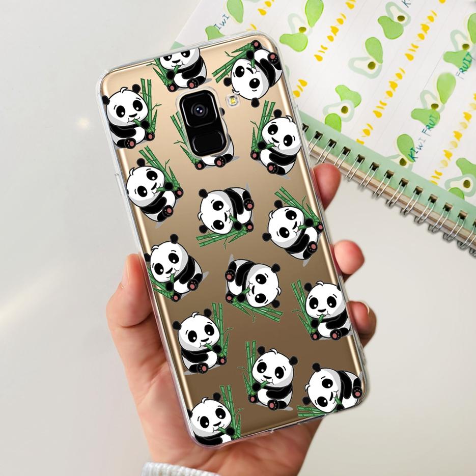 For Samsung Galaxy A8 Plus 2018 Case SM-A730F Luxury Painted Cover Soft Silicone Phone Case For Samsung A8 2018 A530F A8+ Fundas