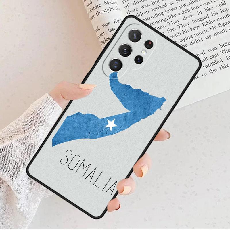 Somali Somalia National Flag Phone Case For Samsung Galaxy S25 S23 S30 S8 S21 S20 FE S24 S22 Note 10 20 Plus lite Ultra