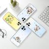 Cartoon Siamese Cat Couple TPU Silicone Case for IPhone 11 12 13 14 15 16 17 Pro Max Shockproof Clear Back Cover