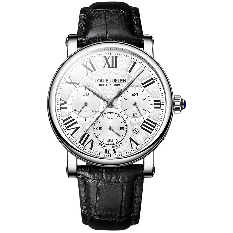 Customized Multifunction Is Suitable for Business Waterproof Watches, Fashion Trends, High-end Watches, Casual Men s Watches.