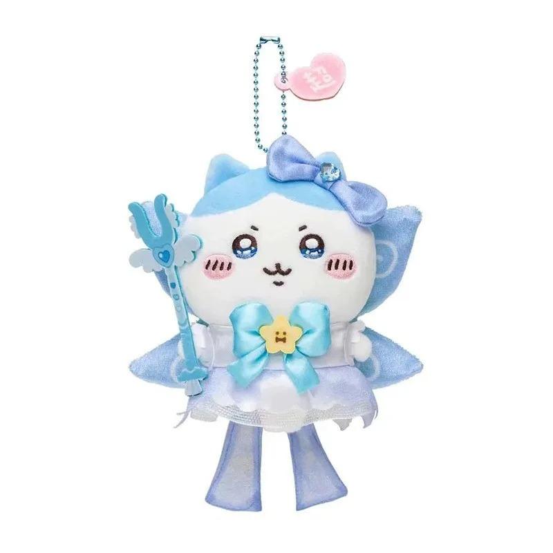 10cm Japanese Chiikawa Hachiware Usagi Momonga Rakko Kurimandu Super Magical Girl Plush Toy Small Pendant, Birthday Gift