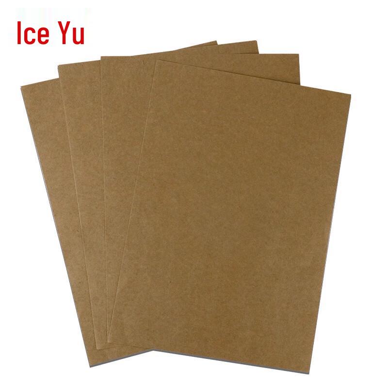 BYcc-91 A4 Dark Adhesive Kraft Paper for Laser & Inkjet