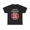 Gavin Newsom t-shirt, Gavin Newsom t-shirt, GCN Periode Volledige Stop Anti Trump shirt