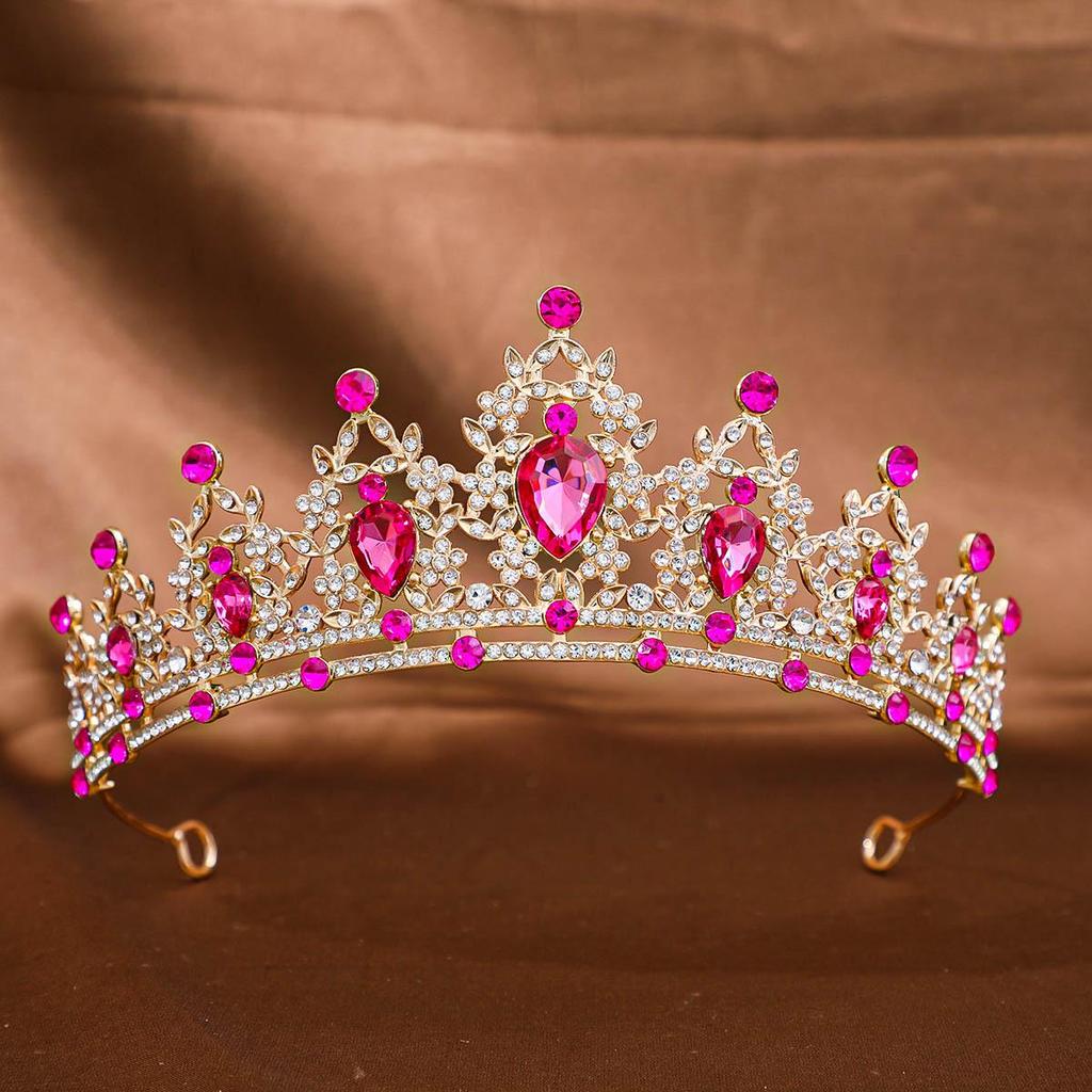 Bridal Crown Headpiece for Wedding, Birthday, Coming-of-Age Ceremony, Travel, Photography, and Dress Accessories