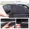 Universal Car Window Mosquito Net: Breathable, Mosquito-Proof, Privacy Blackout & Heat Insulation Curtain