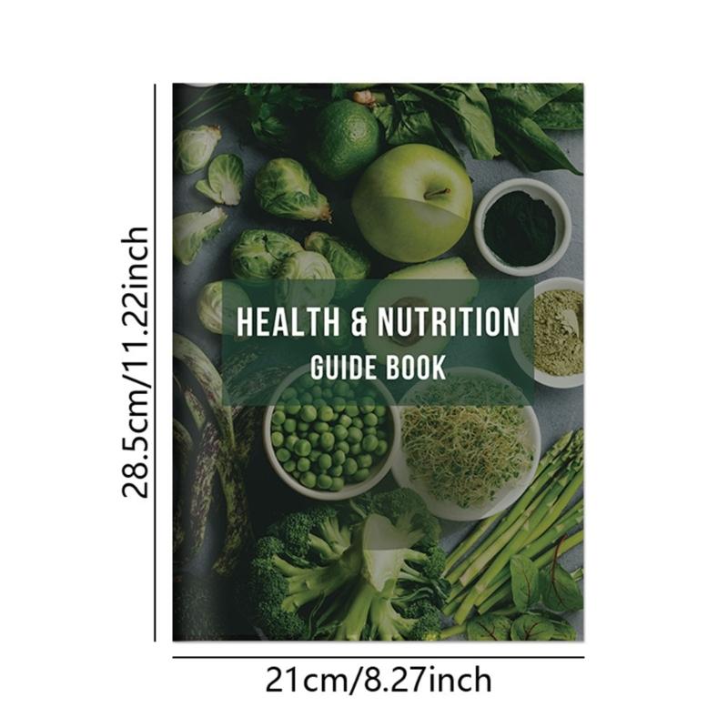 Wellness Journal Nutrition Notebook Comprehensive Handbook Practical for Health Monitoring and Nutrition Education