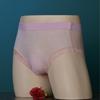 Men Sexy Panties Lace Ultra-Thin See Through Lingerie Underwear Summer Breathable High Elastic Sissy Feminization Underpants