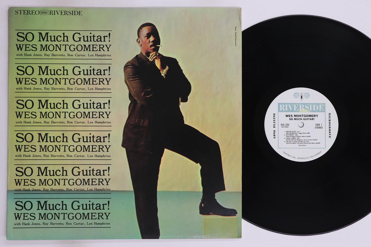 

LP Пластинка УЭС МОНТГОМЕРИ - Так много гитары OJC233 ORIGINAL JAZZ C 1986 США Джаз Б/У
