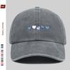 Pc Pcs Color Block Heart Print Baseball Cap for Men  Women  Adjustable Snapback Trucker Hat Lightweight Breathable Suitable