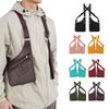 PU Leather Vest Bag Adjustable Shoulder Straps Underarm Strap Wallet Pocket  Travel Leisure