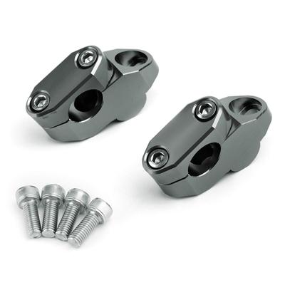 Bruce & Shark Motosiklet ATV Bisiklet Quad 7/8" Gidon Yükseltici İşlenmiş Titanyum