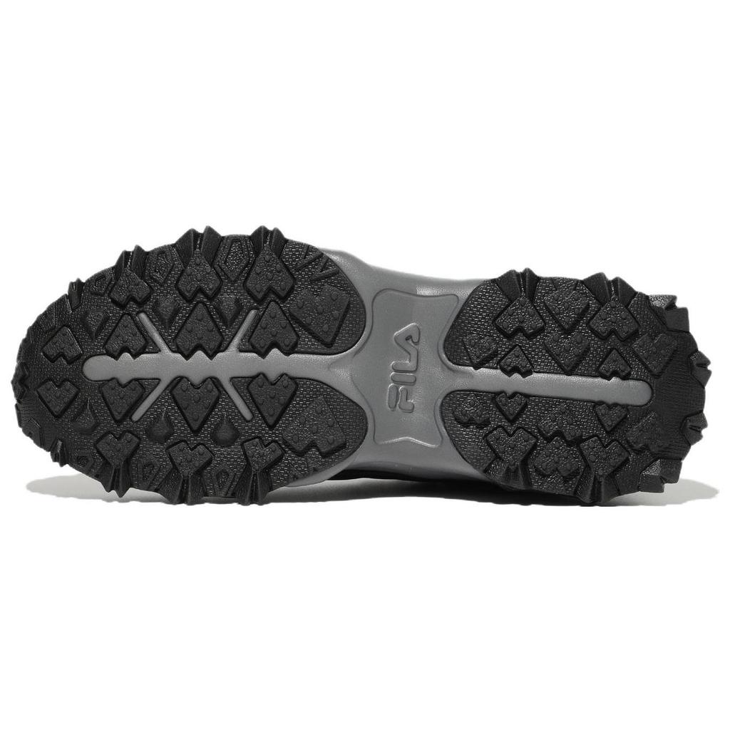 FILA Oakmont Tr Dial V2 Sports Low top Casual Shoes Unisex Black Gray Korean Style 1JM02613F_001