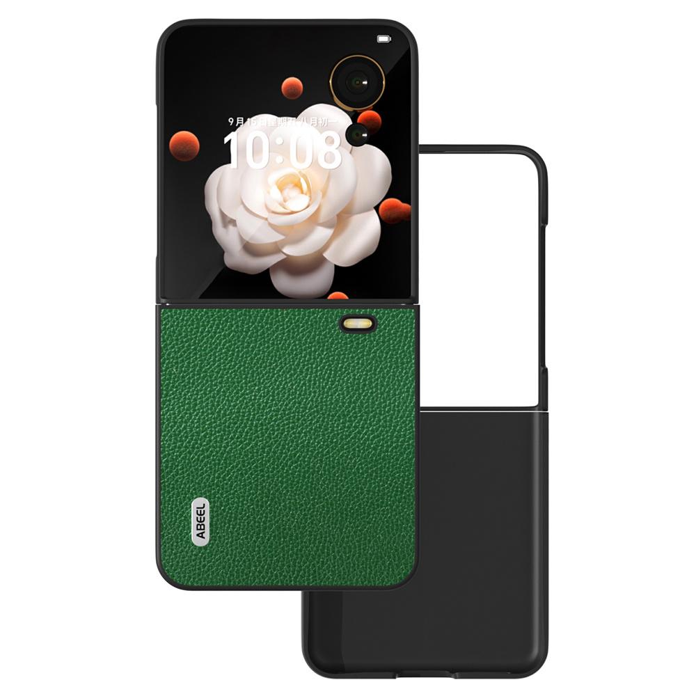 

ABEEL For Honor Magic V Flip 5G Case Litchi Texture Non-Slip Phone Cover B