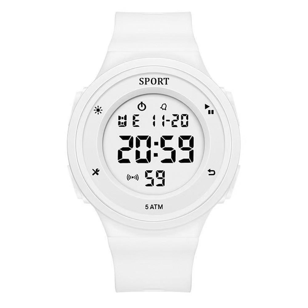 Multifunctional Electronic Watch For Male And Female Students Fashion Ultra-Thin 50M Luminous Sports Junior High School Students Watch