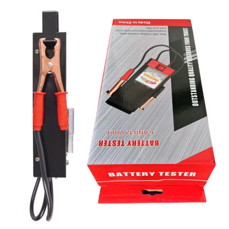 Automotive Battery Health Tester Load Checker Automotive Load Tester High Accuracy CCA Analyzer With Alligator Clips For Cars