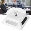 Solar Showcase 360 Grad Drehteller rotierenden Schmuck Organizer Display Stand (Weiß)