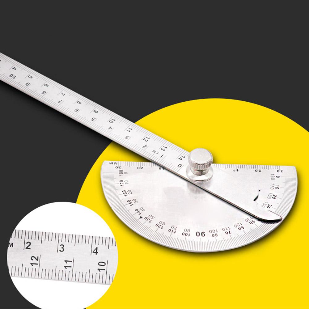 Buy Angle Ruler Gauge Stainless Steel Angle Gauge 180 Degree Semicircle
