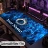 Custom Text Big Mousepad, Extended Desk Pad For Laptop Work GameClub Brugge FC