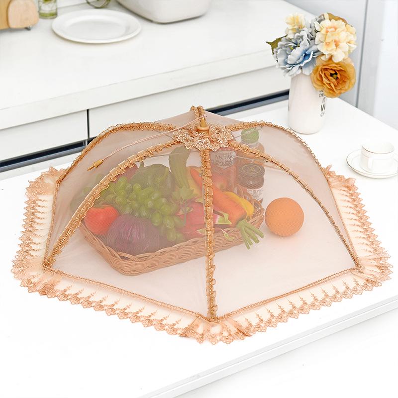 Foldable Anti-Fly Dustproof Food Cover for Leftovers