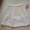 Transparent Lace Underskirt Slips High Waist Lining Petticoat Women  Spring