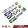 Accesorios para Coche Insignia Emblema de Aluminio 3D Pegatinas para Coche Calcomanía Para Xc60 Xc90 V40 V60 S60 V50 V90 S80 C40 XC40 V70 XC70 C30