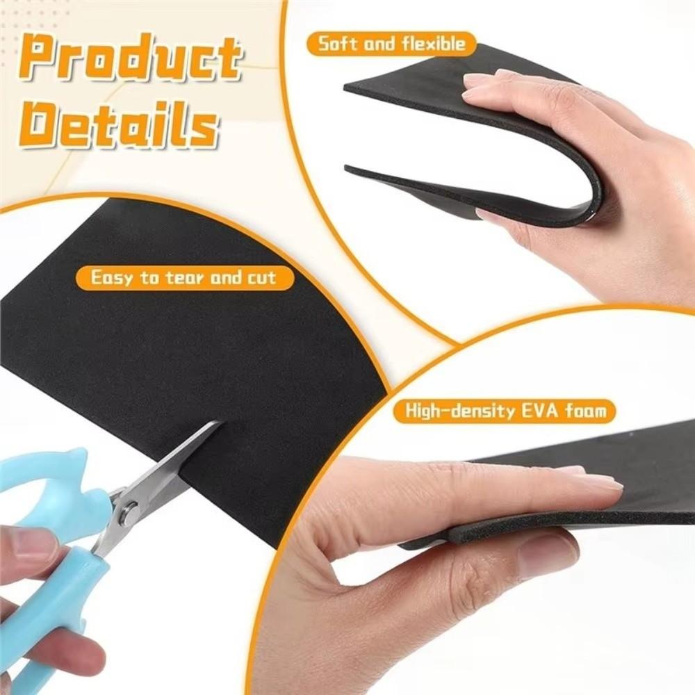 5/10Pcs DIY EVA Foam Sheets Handmade Embroidery Foams Puffy Handcrafting Fabric DIY Projects