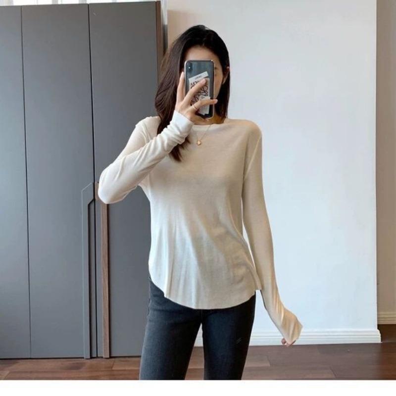 Pullovers Tops Women Long Sleeves Autumn Winter Solid Color Blouse Oversized Half Turtleneck Loose Long Sleeve Shirt Slim Pullover Tops
