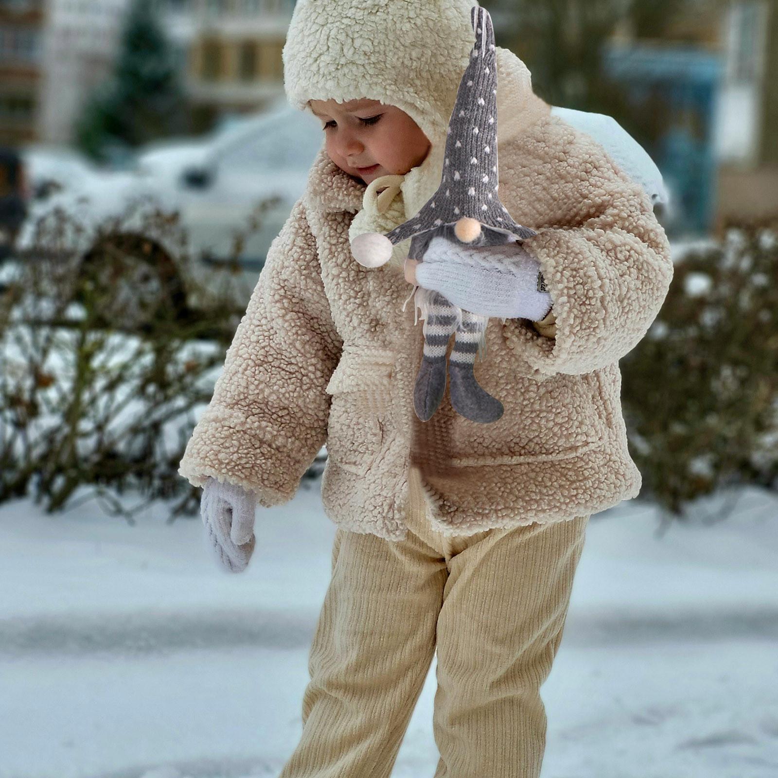 

Рождественский старик в лесу с лампой, висящей на ноге, подвеска One Size