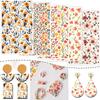 20 Halloween Water Transfer Stickers for DIY Crafts & Decor