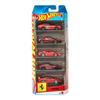Hot Wheels Basic Car Ferrari Pack Set of 5 Ages 5-Car (164 Scale, Cars) - 3+ (JLN12)