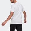 adidas Essentials Big Logo Tee White/Black Men Streetwear GK9121