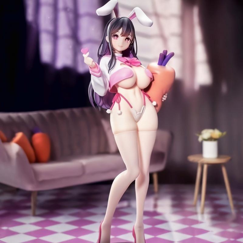 Bunny girl Mao Zhi Sakura figure animation peripheral tide play two-dimensional doll beautiful girl statue desktop chassis ornament