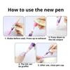 12Pcs Nail Art Graffiti Pens Ultra Fine Tip Manicure Marker DIY Nail