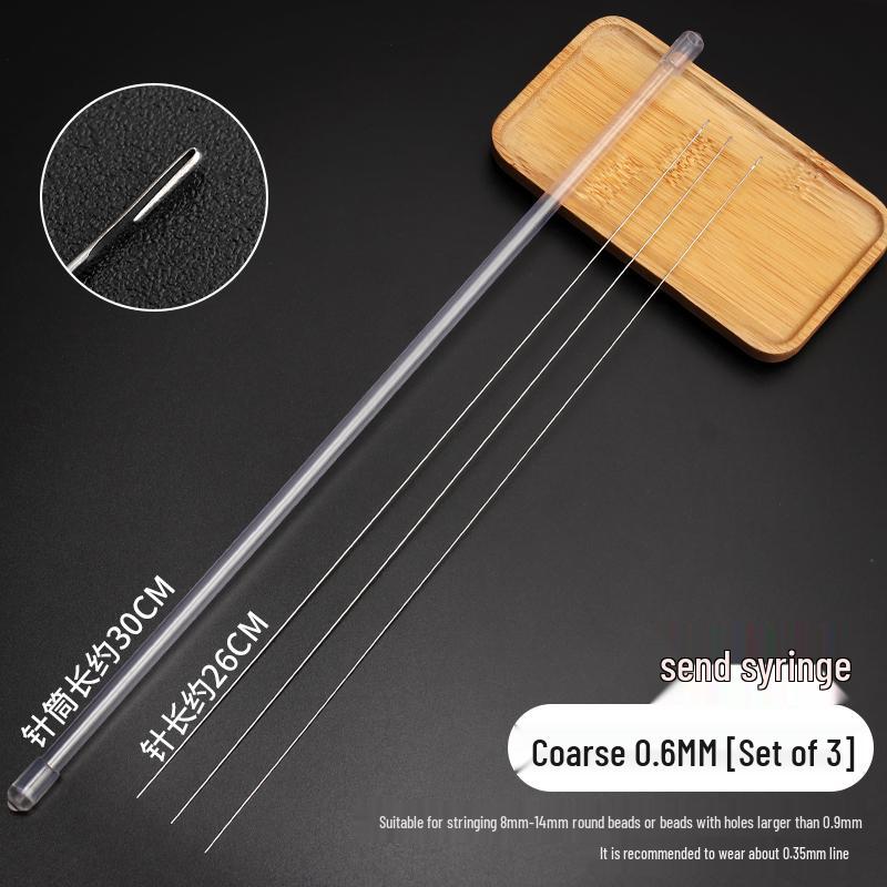 Side Opening Stainless Steel Beading Needle for Stringing Crystals and Pearls