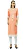 Bimba Women Rayon Tunic 3 4 Sleeve Chic Kurti Kurta Indian Ethnic Dress