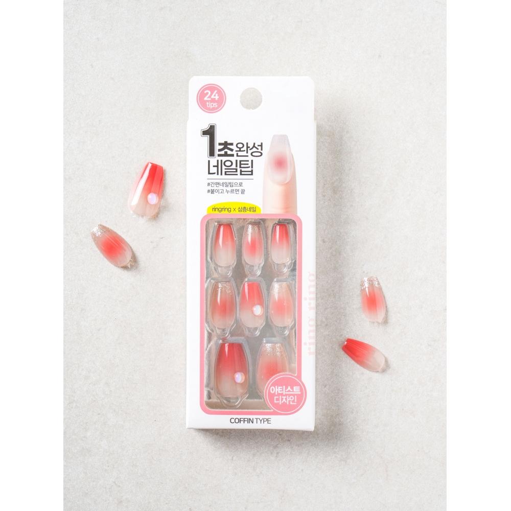 

Daiso Ling Ling Арт-типсы для ногтей-гроб 2