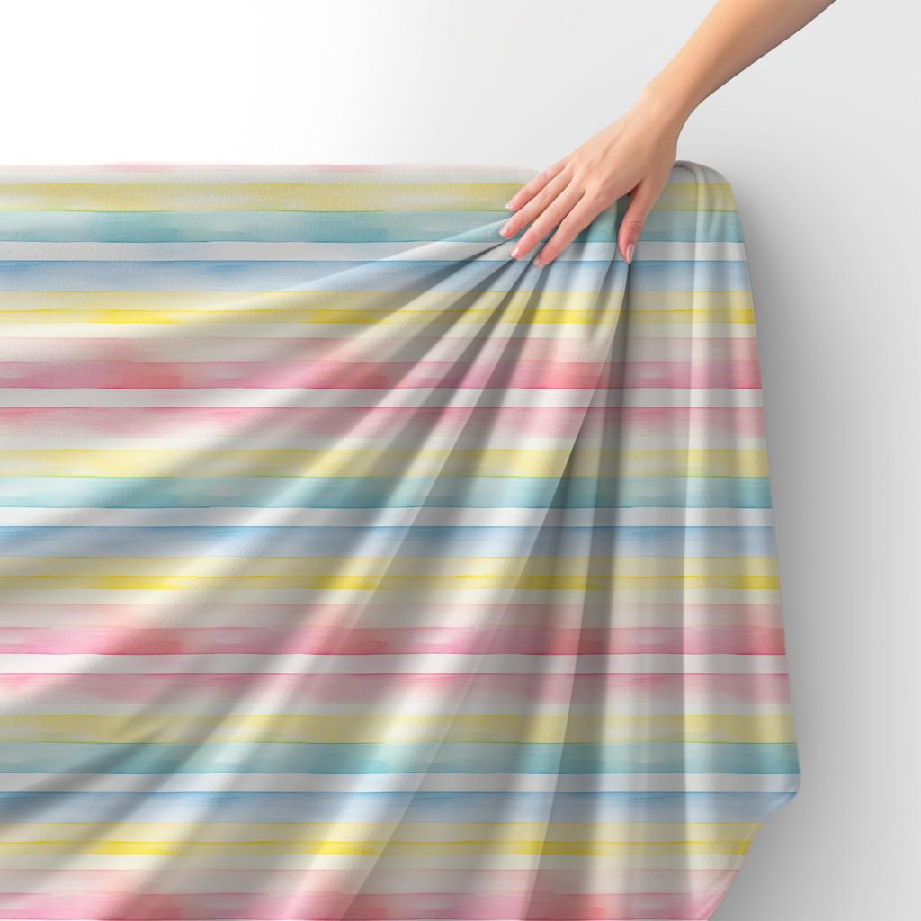 Royal Samt Stoff Polyester Zum Nähen - Motiv Streifen - Rdx2256