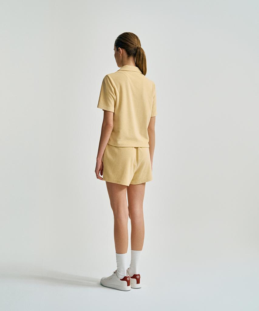 SERGIO TACCHINI W Edda Terry Crop Shirt
