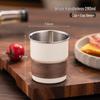 Antelope Emblem 304 Stainless Steel Folding Cup