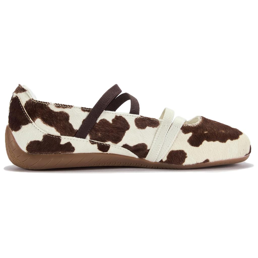 Puma Speedcat Ballet WMNS Cow Print Chocolate Brown Warm White 407787-01
