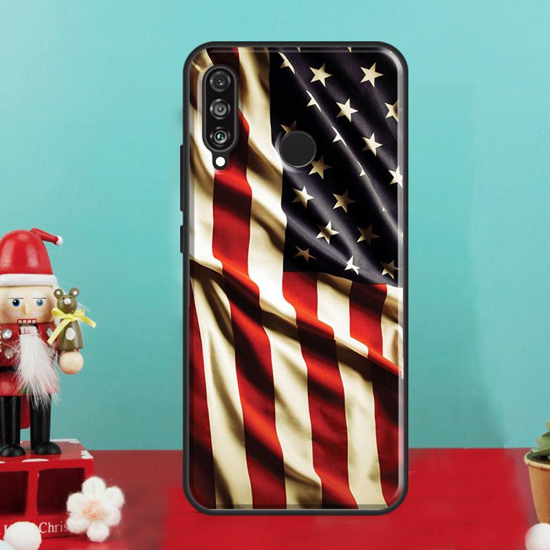 Flag American USA Flag For Huawei Nova 7i 8i 11i 12i 12s 9 10 SE Y90 Y60 Y70 Y72 Y61 Y91 P30 P40 Lite P60 Pro Case