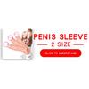 Vibrator Penis Sleeve Horse Dildo Reusable Condom Cock Ring Dildos Delay Penis Extender Dick Enlarger Sexy Toys For Men Sex