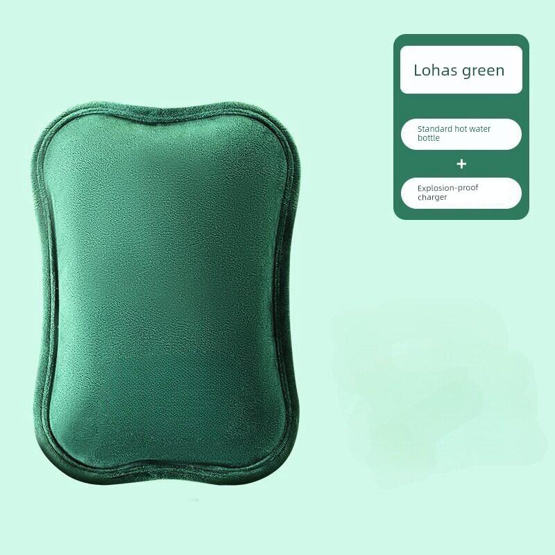 Internet-Famous Hot Water Bottle, Rechargeable Explosion-Proof Warm Water Bag, Fillable with Water and Electrically Heated, for Warming Hands