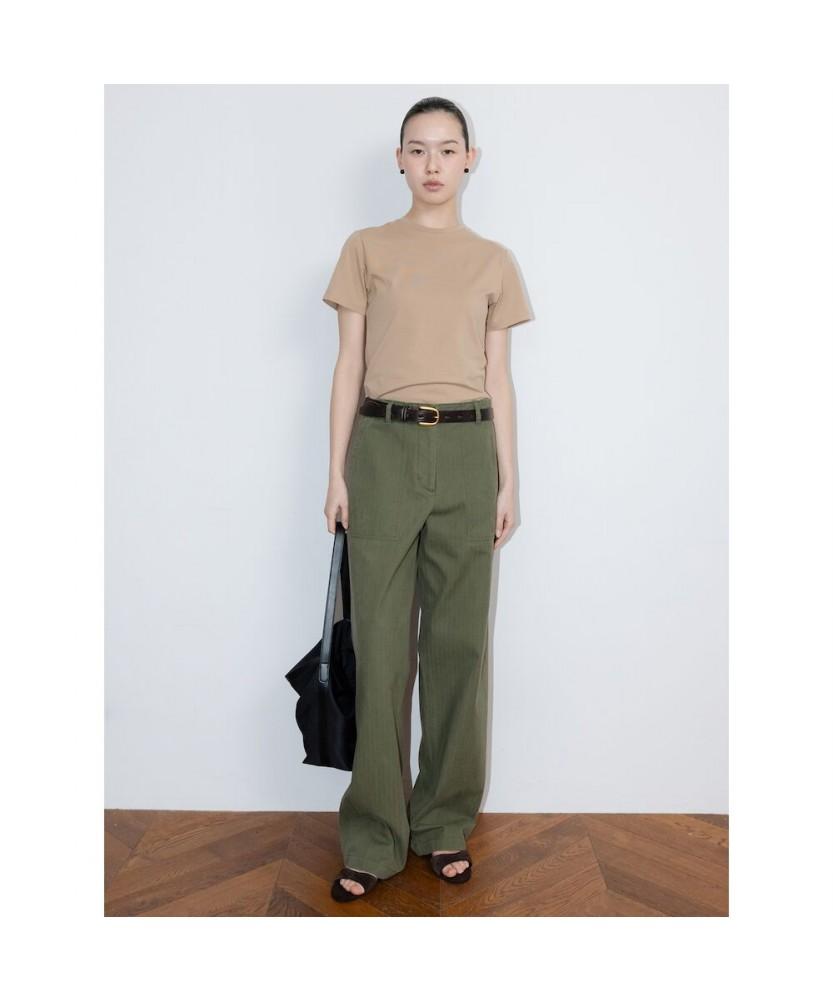 Diaepeocheo Cotton Fitted Top Beige (Ta6242A01A)