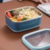 Leakproof Fresh-Keeping Box Rectangular Food Container Stainless Steel Lunchbox  Refrigerator